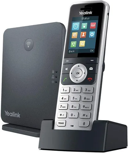 Vista 5 de Yealink W76P - Paquete de teléfono IP DECT W56H con base W70