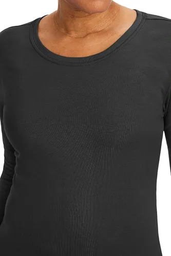 Vista 5 de healing hands - Camiseta interior de manga larga para uniforme médico, camiseta tejida para mujer, 5047 Melissa
