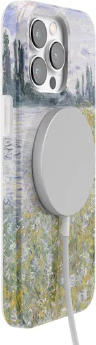 Vista 3 de Funda Casely para iPhone 14 Pro Île aux Fleurs The Met Museum Compatible con MagSafe