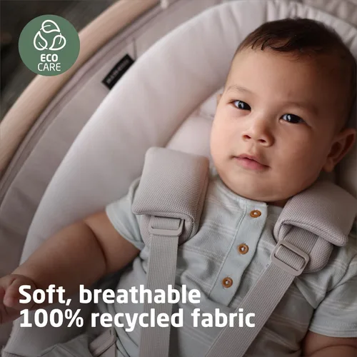 Vista 2 de Maxi-Cosi Cassia Columpio Inteligente para Bebés para Infantes, Columpio Portátil Plegable con Música, Rotación de 360°, 5 Velocidades, 12 Melodías