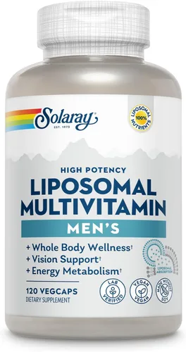 Vista 10 de SOLARAY Multivitamínico liposomal para mujeres 50 Plus, absorción mejorada con hierro, vitamina D, vitamina C, B12, biotina y más, apoyo