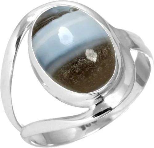 Vista 27 de Anillo de piedras preciosas naturales para mujer, perla, ojo de tigre, lapislázuli, cristal ovalado, bohemio, auténtica plata de ley 925, joyería