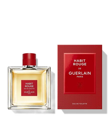 Vista 7 de Guerlain Habit Rouge Eau de Toilette en espray para hombre, 1.7 onzas