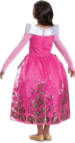 Vista 2 de Disfraz de princesa Aurora para niñas, disfraz oficial de princesa de Disney