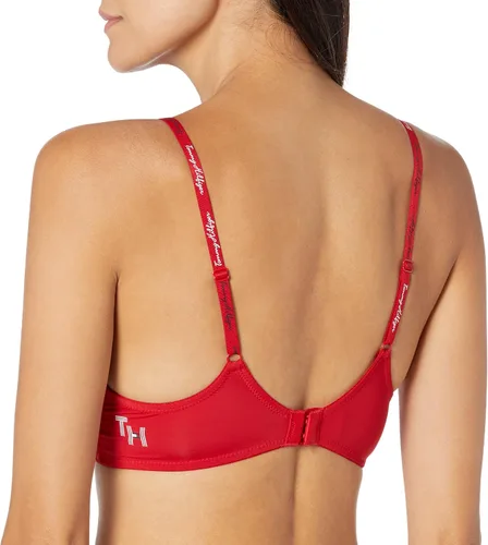 Vista 2 de Tommy Hilfiger Sujetador ligeramente acolchado sin alambre para mujer