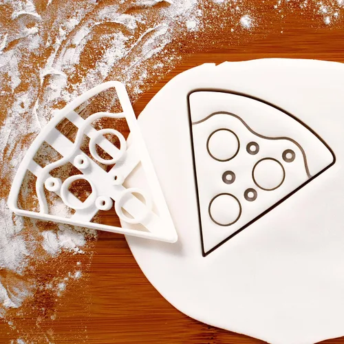 Vista 2 de Cortador de galletas de pizza, 1 pieza - Bakerlogy