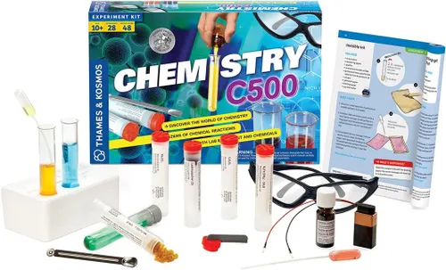 Vista 3 de Juego para experimentos de química Chem C500 de Thames y Kosmos