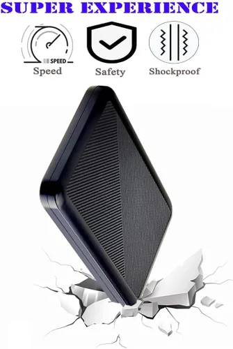 Vista 5 de Disco duro externo portátil ultradelgado de 250 GB con USB 3.0, HDD para PC, Mac, portátil, PS4, Xbox One