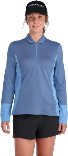 Vista 2 de Spyder womens Spyder Arc Graphene Tech Zip T-neck