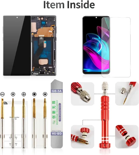 Vista 5 de TFT para Samsung Note 10 Plus Reemplazo de pantalla 0.14 oz para Samsung Galaxy Note 10 Plus 0.18 oz LCD Digitalizador Pantalla táctil para Samsung