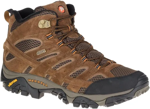 Vista 2 de Botas Merrell Moab 2 Mid de senderismo, impermeables, para hombre