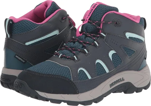 Vista 7 de Merrell Botas de senderismo impermeables Oakcreek de encaje medio para niños