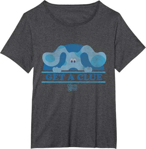 Vista 18 de Blues Clues Camiseta Get A Clue Negro