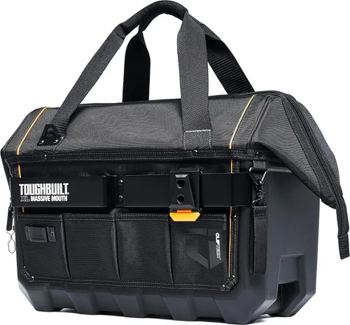Vista 12 de ToughBuilt ClipTech - Bolsa de herramientas de boca masiva de 12 pulgadas
