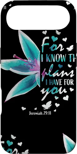 Vista 27 de Bible Verse Phone Cases Christian Gifts Women Jeremiah 29 11 Case for iPhone 17