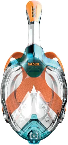 Vista 2 de SEAC Libera, Full Face Snorkeling Mask, Hypoallergenic Silicone, Quick Release, EN136:2000 Certified, 4 Sizes