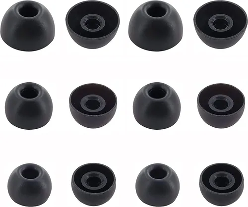 Vista 2 de ALXCD Eartips - Auriculares compatibles con Beats Fit Pro, S/M/L 3 tamaños, 6 pares de almohadillas de silicona suave de repuesto, compatibles