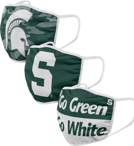 Vista 35 de FOCO - Cubrebocas universitario de la NCAA para adultos (unisex, 3 unidades)