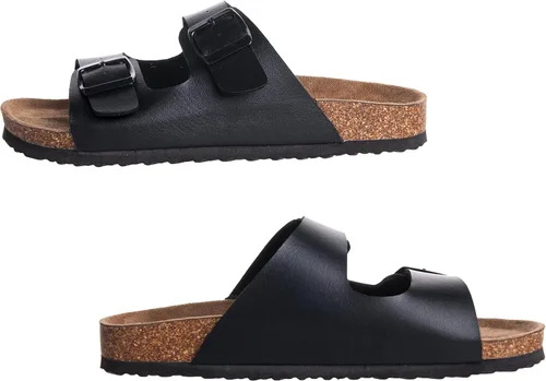 Vista 4 de WTW Arizona - Sandalias de corcho para hombre, con correa de hebilla de metal ajustable para hombre, estilo casual