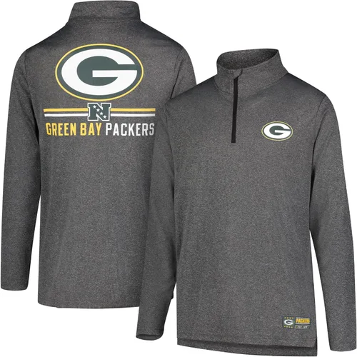 Vista 34 de Ultra Game Camiseta oficial de la NFL de manga larga con cremallera de un cuarto para hombre