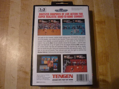 Vista 3 de Pitfighter - Sega Genesis