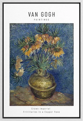 Vista 85 de SIGNWIN Lienzo enmarcado para pared, diseño de Vincent Van Gogh, un par de amantes, naturaleza, ilustraciones de área silvestre, bellas artes
