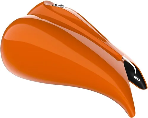 Vista 103 de Cubiertas de tanque estiradas con consola de tablero y tapa de tanque de combustible, cubiertas de combustible de galón para Harley Touring Whisky