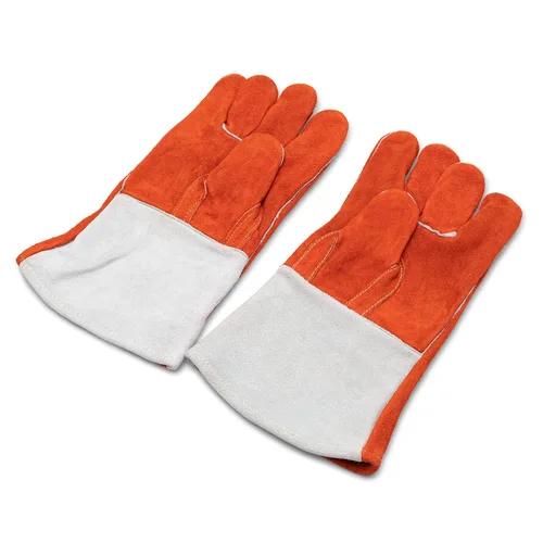 Vista 2 de SATA Guantes de soldadura de dedo recto - XL - STFS0106, naranja