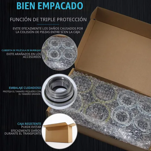 Vista 6 de iBroPrat 2 juegos de kits de rodamientos para eje de remolque de barco de 3500 LB, kits de rodamientos L68149 L44649, sellos de grasa