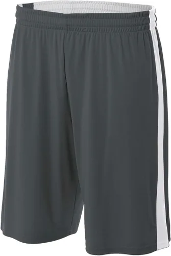 Vista 16 de A4 Pantalón corto reversible para hombre con gestión de la humedad de 10" Negro