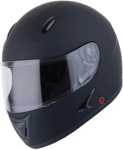 Vista 3 de 1Storm - Casco completo con alas y cuernos para motocicleta