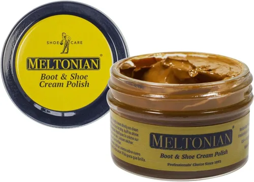 Vista 60 de Meltonian Betún en Crema para Zapatos, Betún para Botas, Betún para Zapatos de Cuero a Base de Aceite con Cera de Abejas, Restaura y Protege, Más