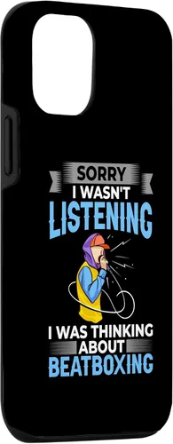 Vista 3 de Funda para iPhone 14 Beatboxing Music Funny Beat Sound Effects