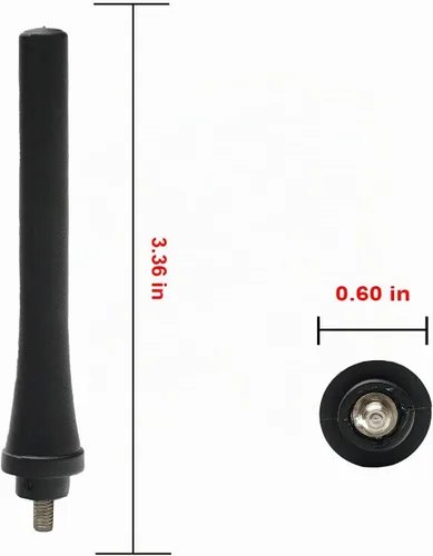 Vista 4 de UHF400-520Mhz Antena compatible con HYT TC-310 TC-320 4PCS