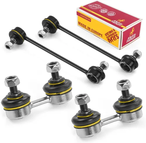 Vista 37 de Metrix Premium Chassis Parts - Kit de 4 piezas de barra estabilizadora delantera y trasera con enlace de extremo de barra estabilizadora para Ford