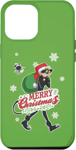 Vista 10 de Funda para iPhone 12 mini Miraculous Ladybug Merry Christmas from Cat Noir
