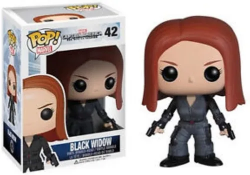 Vista 2 de Funko POP Heroes: Captain America Movie 2 - Figura de acción Black Widow