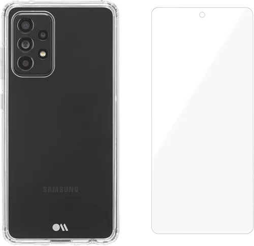 Vista 3 de Case-Mate - Paquete de protección - Funda para Samsung Galaxy A52 (5G) - 6.5 pulgadas - Transparente Paquete - Transparente