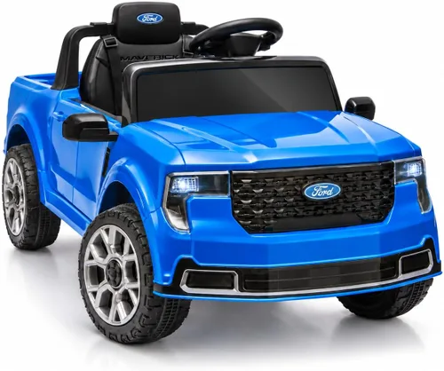 Vista 11 de Camión pickup Ford Maverick Lariat 24V con licencia 2026 para niños Rosa flamenco