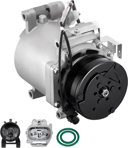 Vista 26 de BDFHYK 58553 Compresor de aire acondicionado con embrague compatible con Dodge 1994 1995 Dakota Ram 1500 2500 3500, reemplaza 2004359, 271300, 4359