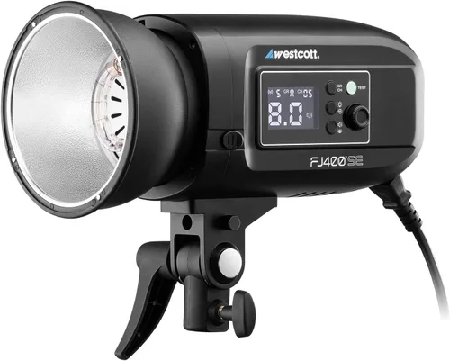 Vista 10 de Westcott FJ400-SE - Kit de 2 luces estroboscópicas AC Studio de 400 W