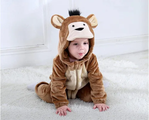 Vista 4 de TONWHAR Baby Boys Girls Animal Bodysuit Infant And Toddlers Romper Jumpsuit Halloween Costume Partywear