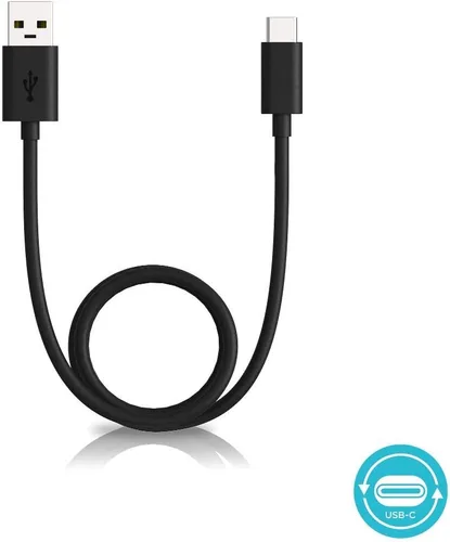 Vista 3 de Motorola Essentials OEM SKN6473A USB-A 2.0 a USB-C (Tipo C) Cable de datos/carga para Moto G Power/Play/Pure/Stylus 5G, G7, One 5G Ace, Edge, Edge+