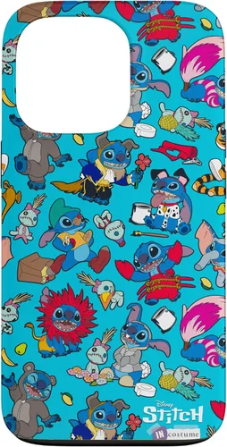 Vista 10 de iPhone 16 Disney 100 Stitch in Costume Disney Characters and Scrump Case