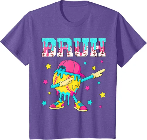 Vista 43 de Baseball Life Style 101 Apparel Youth Drip Baseball Boys Kid Camiseta