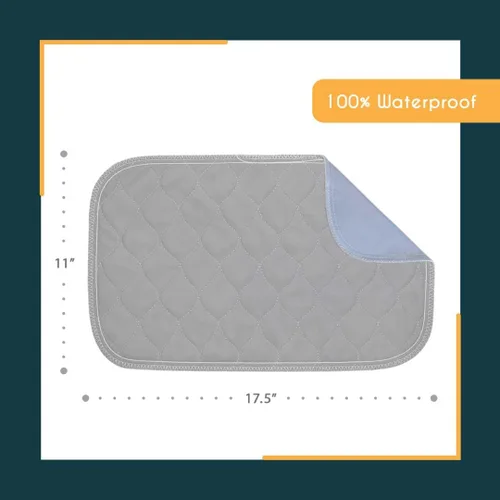 Vista 4 de rocket & rex Almohadillas Premium Lavables para Transportadoras de Mascotas, Reutilizables, Impermeables y Absorbentes, Almohadillas para Perros