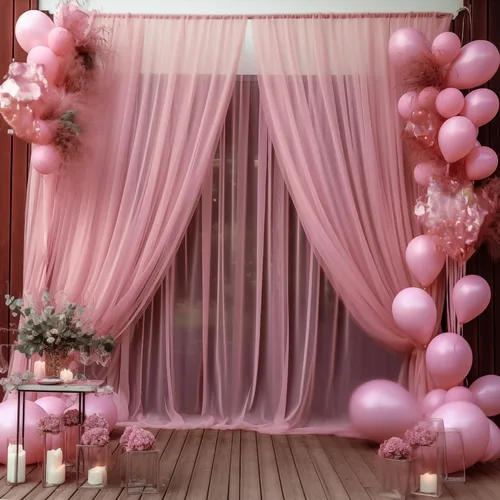 Vista 15 de Cortinas de fondo de tul azul de 10x10 para fiestas, cortina de fondo transparente para fotos de boda, cortinas para baby shower, fotografía, fiesta