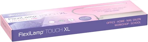 Vista 8 de Americanails FlexiLamp Touch XL - Lámpara LED de escritorio de mesa, abrazadera extraíble, iluminación ajustable para estaciones de uñas, luz