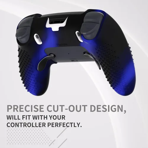 Vista 76 de PlayVital 3D Studded Edition Anti-Slip Silicone Cover Case for ps5 Edge Controller, Soft Rubber Protector Skin for ps5 Edge Wireless Controller with
