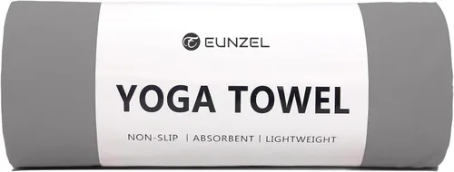 Vista 11 de Eunzel Toalla de yoga caliente antideslizante para esterilla de yoga, toalla absorbente de sudor para yoga caliente, pilates y entrenamiento, 72 x